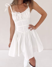 Astrid Off White Mini Dress