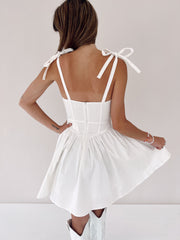 Astrid Off White Mini Dress