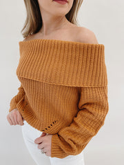 Alana Off The Shoulder Sweater