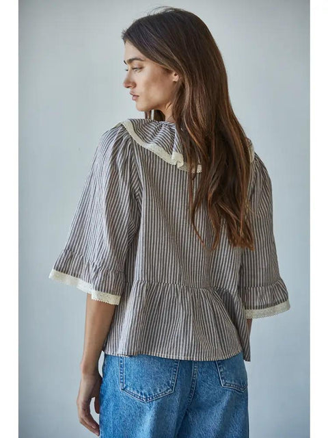 Ronnie Ruffle Blouse