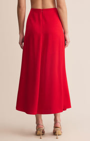 Northpointe Midi Skirt- Red
