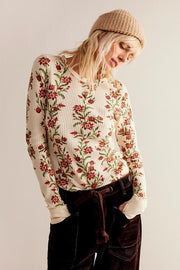 Pretty Little Thermal - Sand Floral