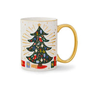 Riffle Co. Porcelain Christmas Mug