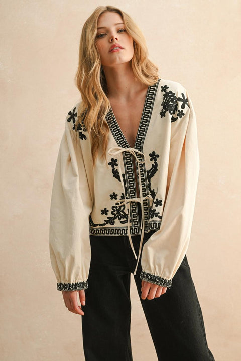 Brody Embroided Blouse
