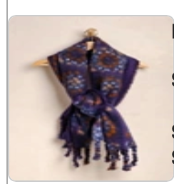 KALEIDISCOPE BLANKET SCARF