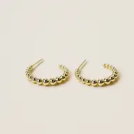Ball Hoop - Large - Earring