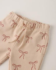 Red Bows Relaxed Fleece Sweatpants