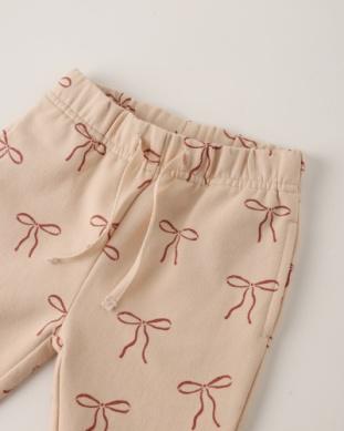 Red Bows Relaxed Fleece Sweatpants