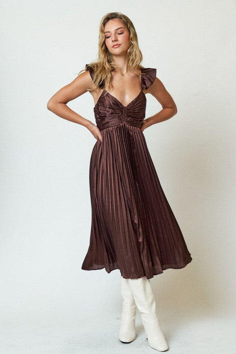The Westwood Pleated Midi