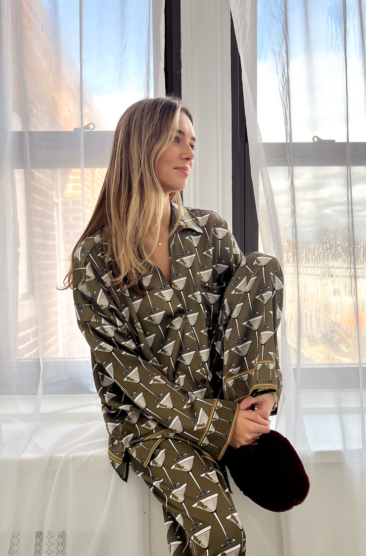 Overslept PJ Set - Extra Dirty Martini
