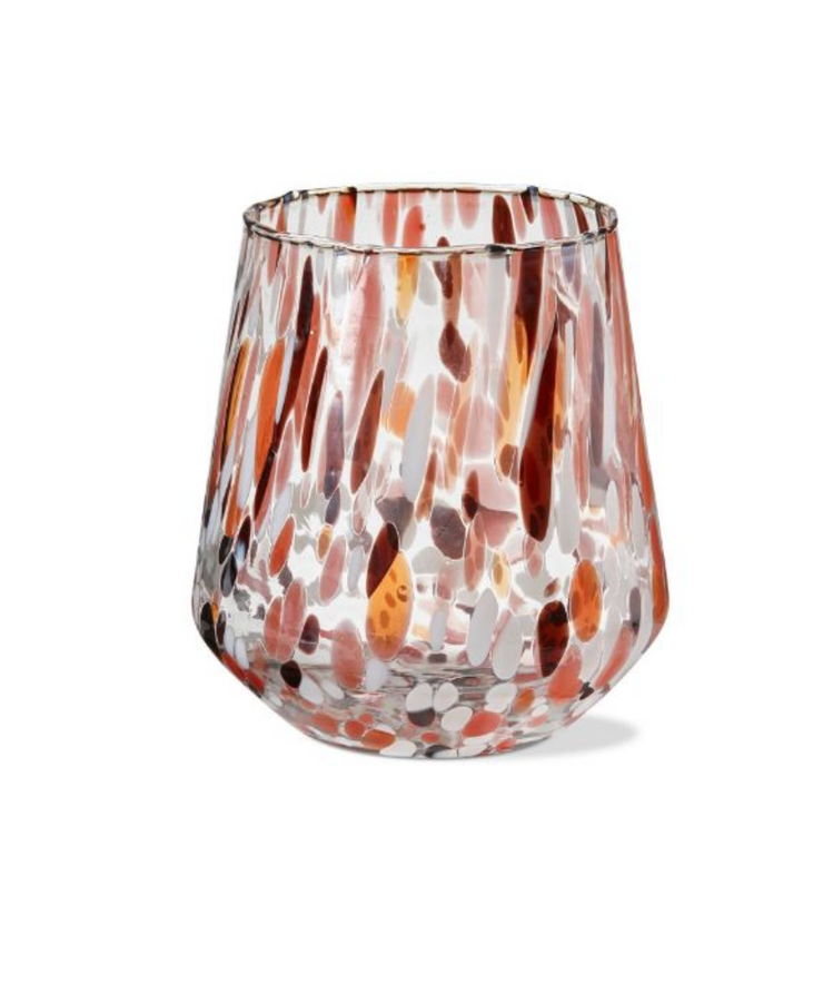 Confetti Glass Candle Holdaer