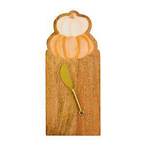 Pumpkin Enamel Gather Board
