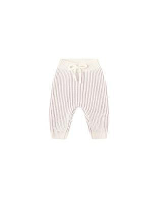 The Chunky Knit Pant - Lilac
