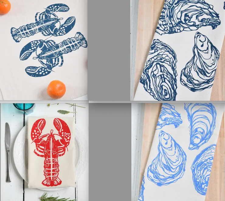 Hearth and Harrow Organic Cotton Tea Towel - all styles