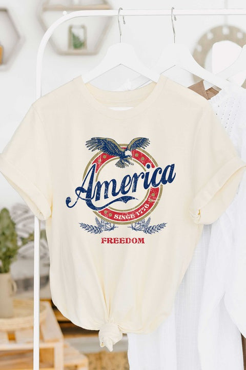 Land of the Free Graphic Tee