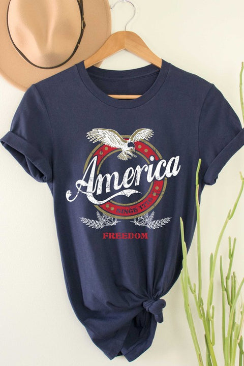 Land of the Free Graphic Tee