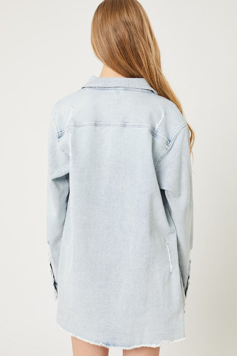 Gone Country Denim Shacket