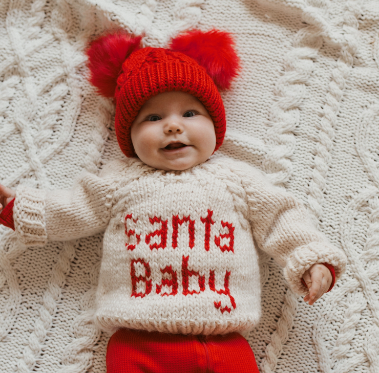 Santa Baby Crew Neck Sweater Baby & Toddler