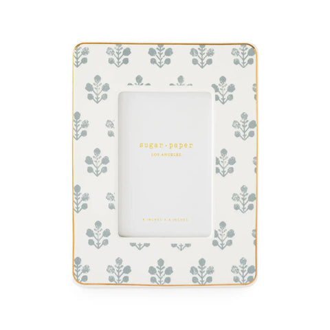 Dusty Floral Frame - 4x6