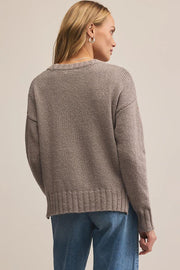 Beck Textured Sweater - Light Tavern