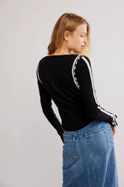 Lost Love Long Sleeve in Black Combo