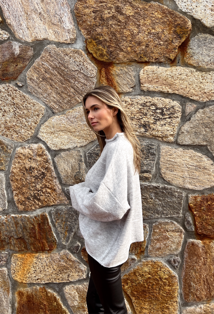 Ryleigh Sweater - Heather Grey
