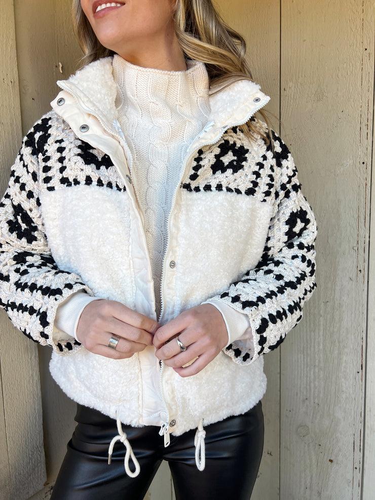 Carried Away Crochet Jacket