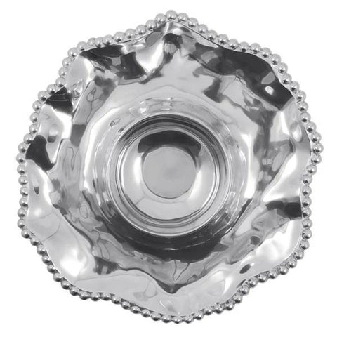 Pearled Wavy Chip & Dip mariposa