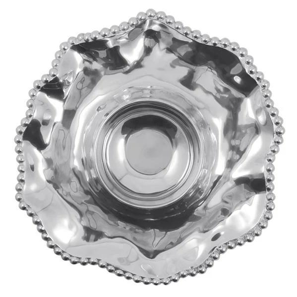 Pearled Wavy Chip & Dip mariposa