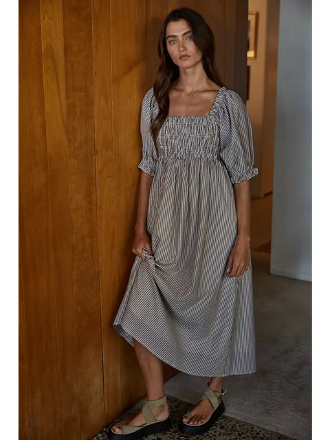 The Midwest Midi Dress