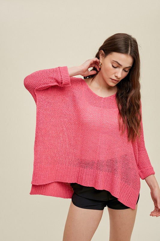 A Classic Knit Sweater