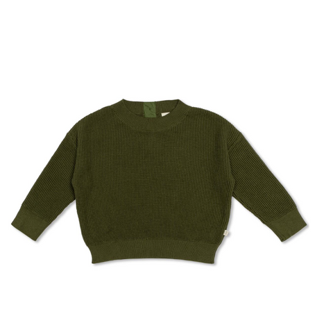 Waffle Knit Sweater