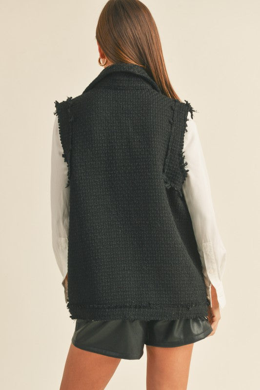 Elevate Tweed Vest