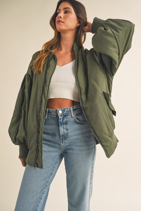 The Boyfriend Bomber Olive