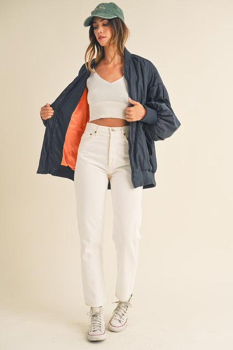 The Boyfriend Bomber Navy