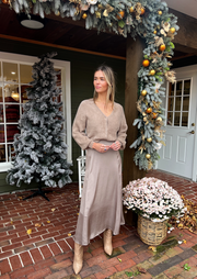 SADIRA FLUFFY CARDIGAN MOONLIGHT