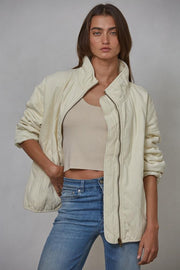Eclipse Denim Jacket - Ivory