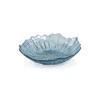 Icy Sapphire Glass Serving Bowl