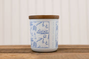 Signature Toile Print Candle