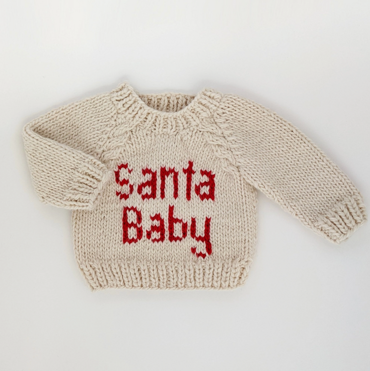 Santa Baby Crew Neck Sweater Baby & Toddler