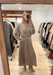 Northpointe Midi Skirt- Moonlight