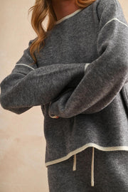 Cozy Combo Set Sweater Grey