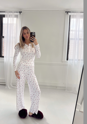 Holly Long Sleeve Top - White