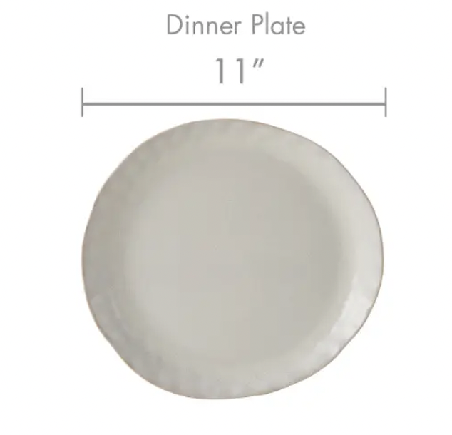 Mikasa Cora White Dinner Plate