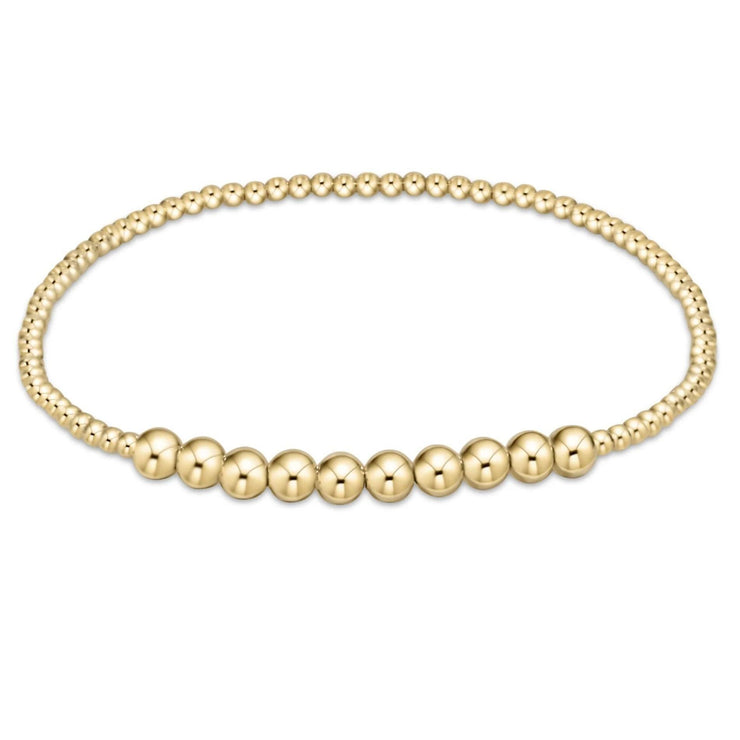 E. Newton Classic Gold Beaded Bliss 2mm Bead Bracelet - 4mm Gold
