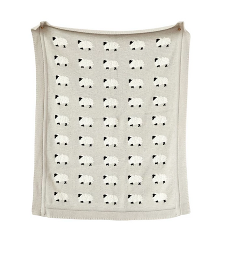 Sheep Baby Blanket