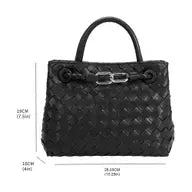 Selma Espresso Recycled Vegan Top Handle Bag