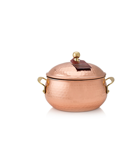 Simmered Cider Poured Candle, Copper Pot 3-wick