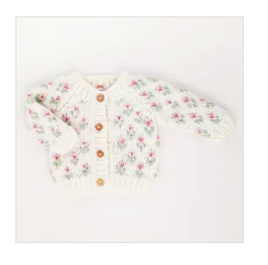 Bitty Blooms Blush Cardigan Sweater Baby & Toddler