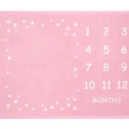 Milestone Mini Pink Blush Blanket
